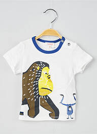 Tricou alb CATIMINI băiat