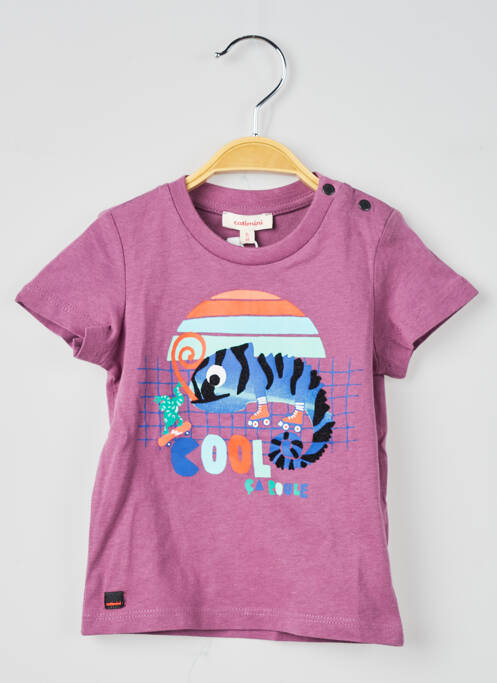 Tricou violet CATIMINI băiat