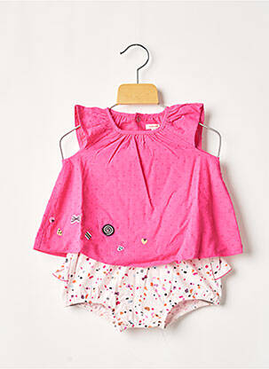Set șort roz CATIMINI fată