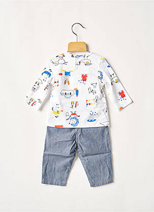 Set pantaloni alb CATIMINI băiat
