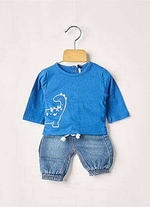 Set pantaloni albastru 3 POMMES băiat