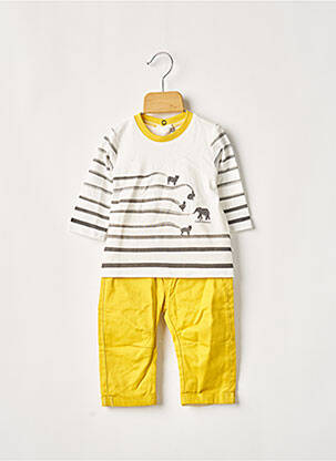 Set pantaloni galben CATIMINI băiat