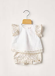 Set șort alb LILI GAUFRETTE fille