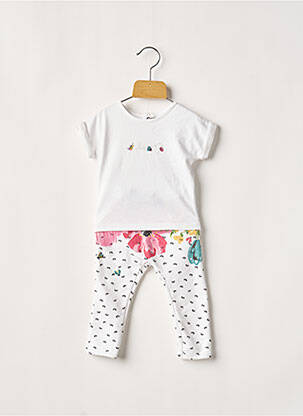 Set pantaloni alb CATIMINI fată