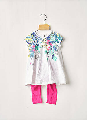 Set pantaloni alb CATIMINI fată