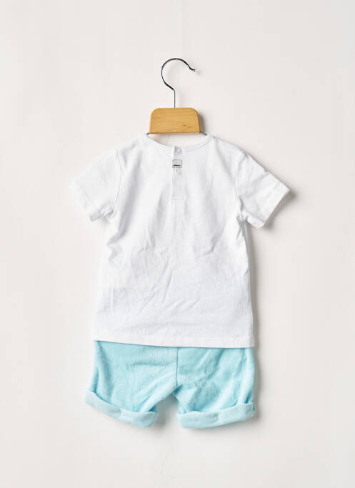 Set șort alb CATIMINI băiat
