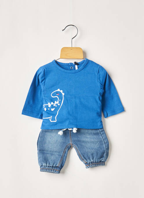 Set pantaloni albastru 3 POMMES băiat