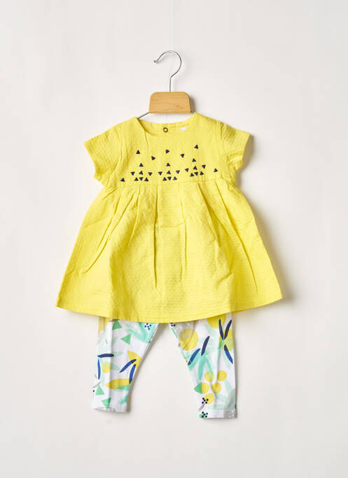 Set pantaloni galben CATIMINI fată