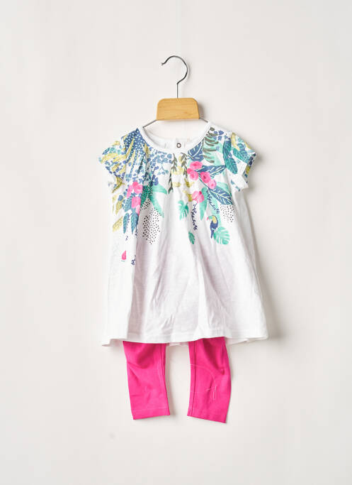 Set pantaloni alb CATIMINI fată