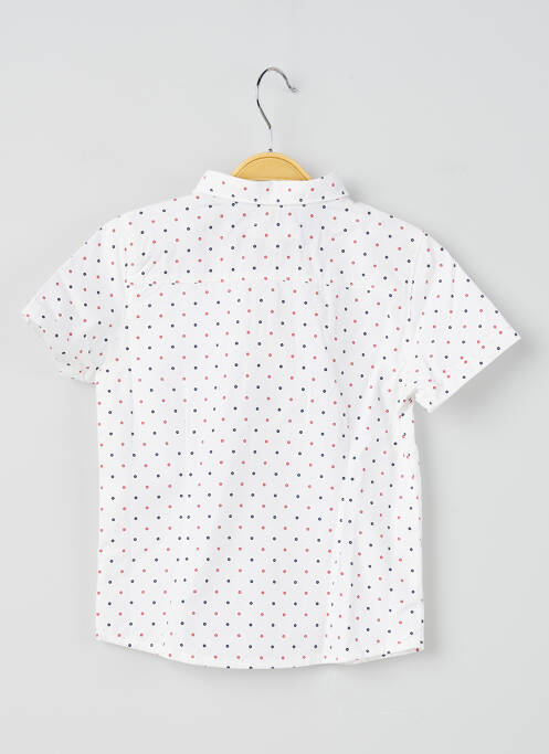 Cămașă cu mâneci scurte alb CATIMINI băiat