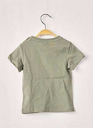 Tricou verde 3 POMMES băiat