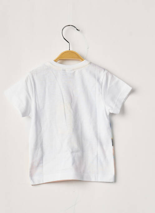 Tricou alb 3 POMMES băiat