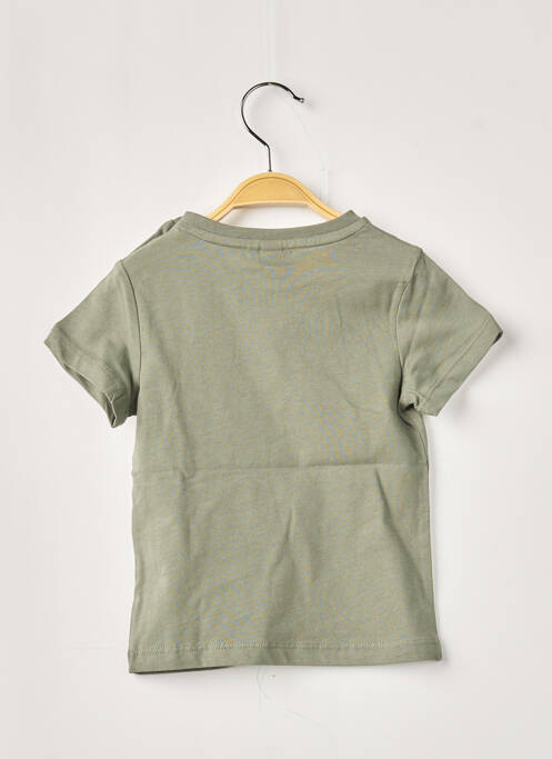 Tricou verde 3 POMMES băiat