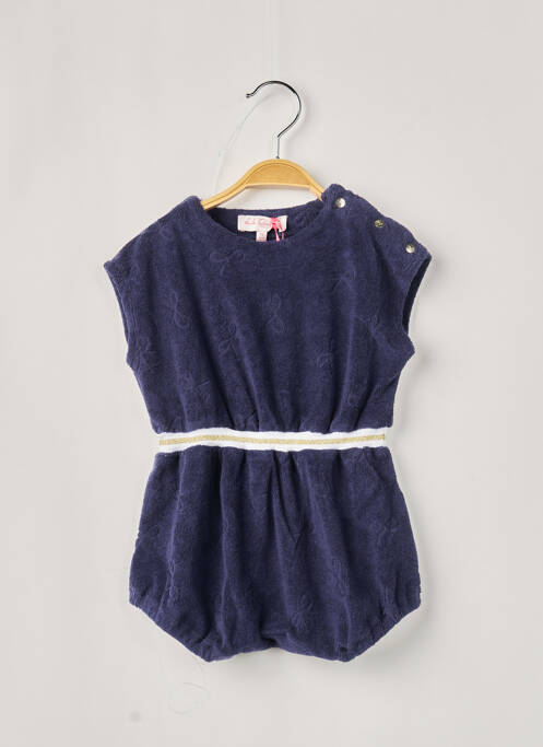 Salopetă scurtă albastru LILI GAUFRETTE fată