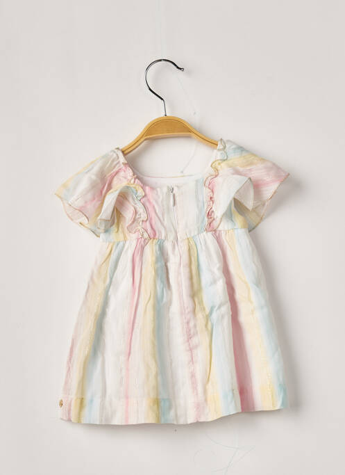 Rochie midi roz LILI GAUFRETTE fată