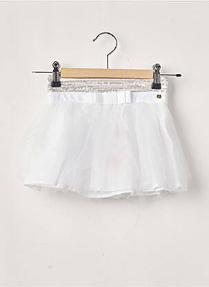 Fustă midi alb LILI GAUFRETTE fată