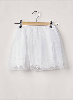 Fustă midi alb LILI GAUFRETTE fată