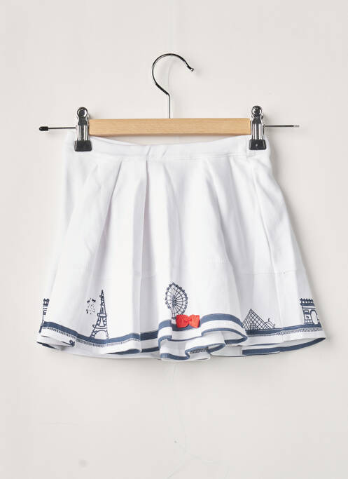 Fustă midi alb LILI GAUFRETTE fată