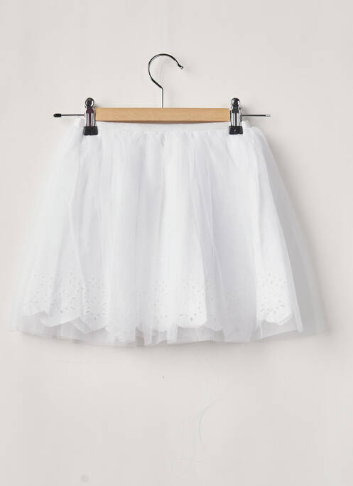 Fustă midi alb LILI GAUFRETTE fată