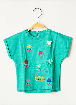Tricou verde CATIMINI fată