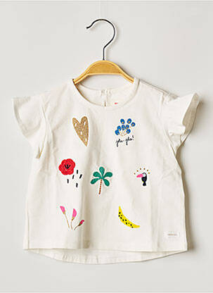 Polo alb CATIMINI fată