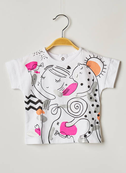 Tricou alb CATIMINI fată