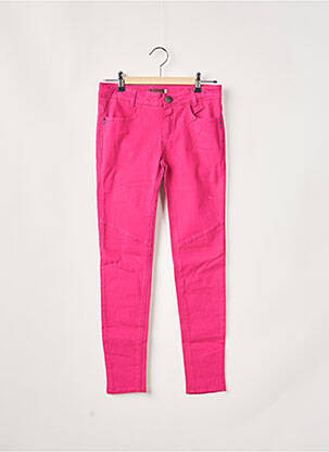 Pantalon slim roz CATIMINI fată