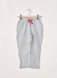 Pantalon drept alb CATIMINI fată