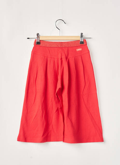 Pantalon larg roșu CATIMINI fată