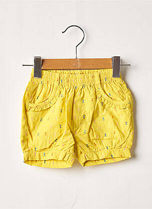 Șort galben CATIMINI fată
