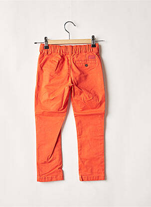 Pantalon drept portocalie CATIMINI fată