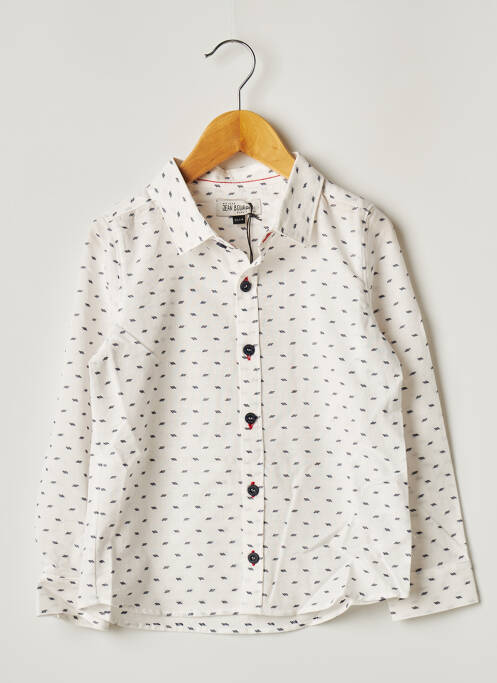 Cămașă cu mâneci lungi alb JEAN BOURGET băiat