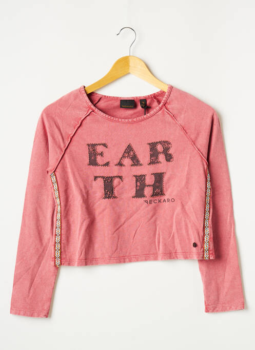 Hanorac roz BECKARO fată