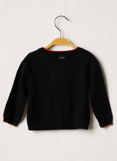 Vestă cu mâneci lungi negru CATIMINI fată