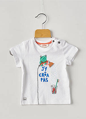 Tricou alb CATIMINI băiat