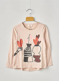 Tricou roz CATIMINI fille
