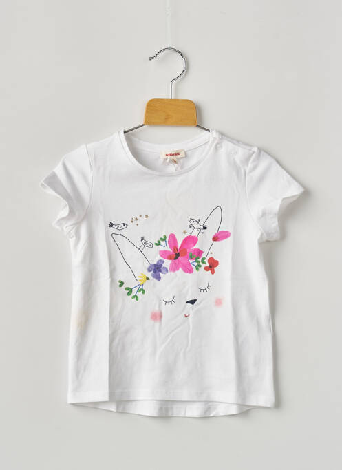 Tricou alb CATIMINI fată