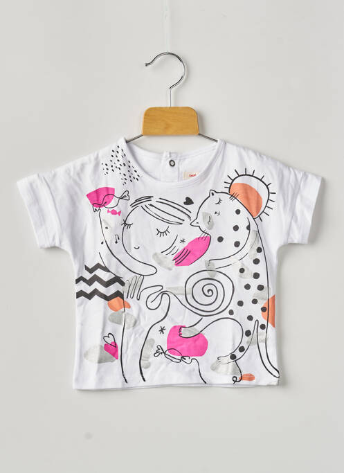 Tricou alb CATIMINI fată