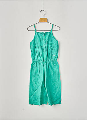 Salopetă-pantalon verde CATIMINI fată