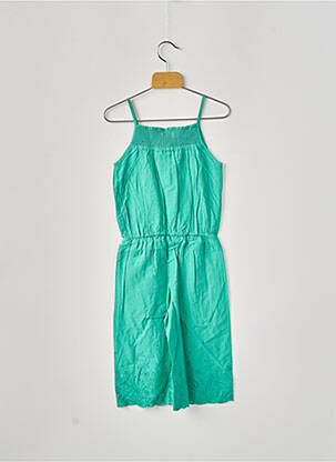 Salopetă-pantalon verde CATIMINI fată