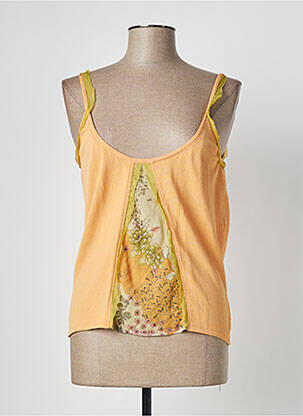 Top portocaliu DIKTON'S femeie