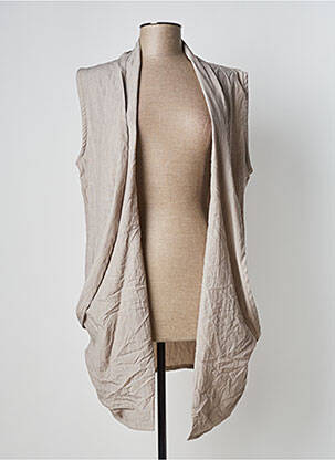 Vestă fără mâneci gri GERSHON BRAM femeie