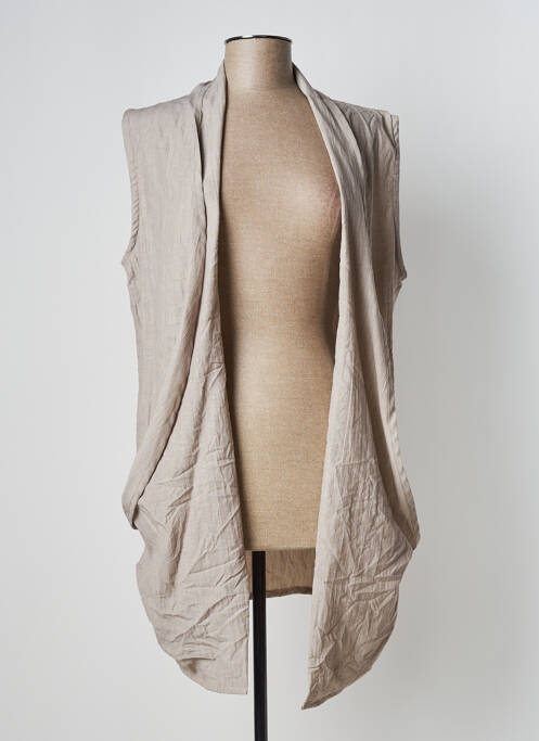 Vestă fără mâneci gri GERSHON BRAM femeie