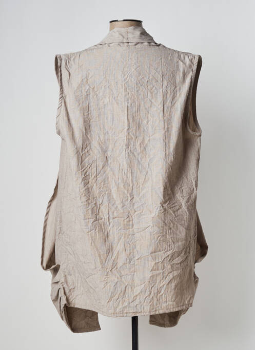 Vestă fără mâneci gri GERSHON BRAM femeie