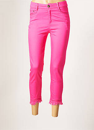 Pantalon 7/8 roz GRACIELA femeie