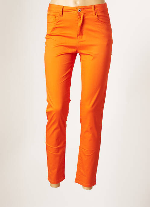 Pantalon 7/8 portocaliu SARAH JOHN femeie