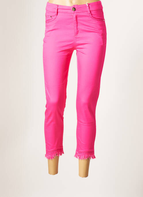 Pantalon 7/8 roz GRACIELA femeie