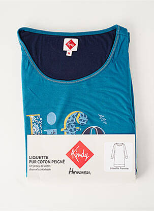 Cămașă de noapte albastru KINDY femeie