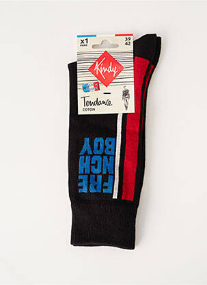 Șosete negru KINDY bărbat
