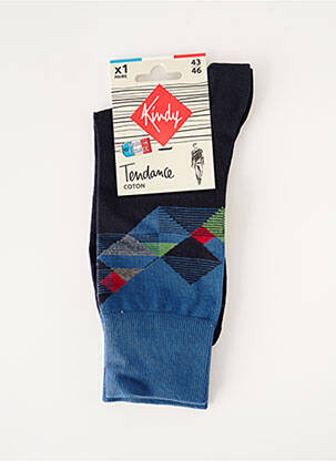 Șosete albastru KINDY bărbat